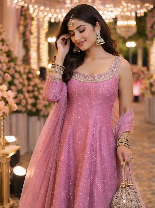 Taj Anarkali Sharara Set