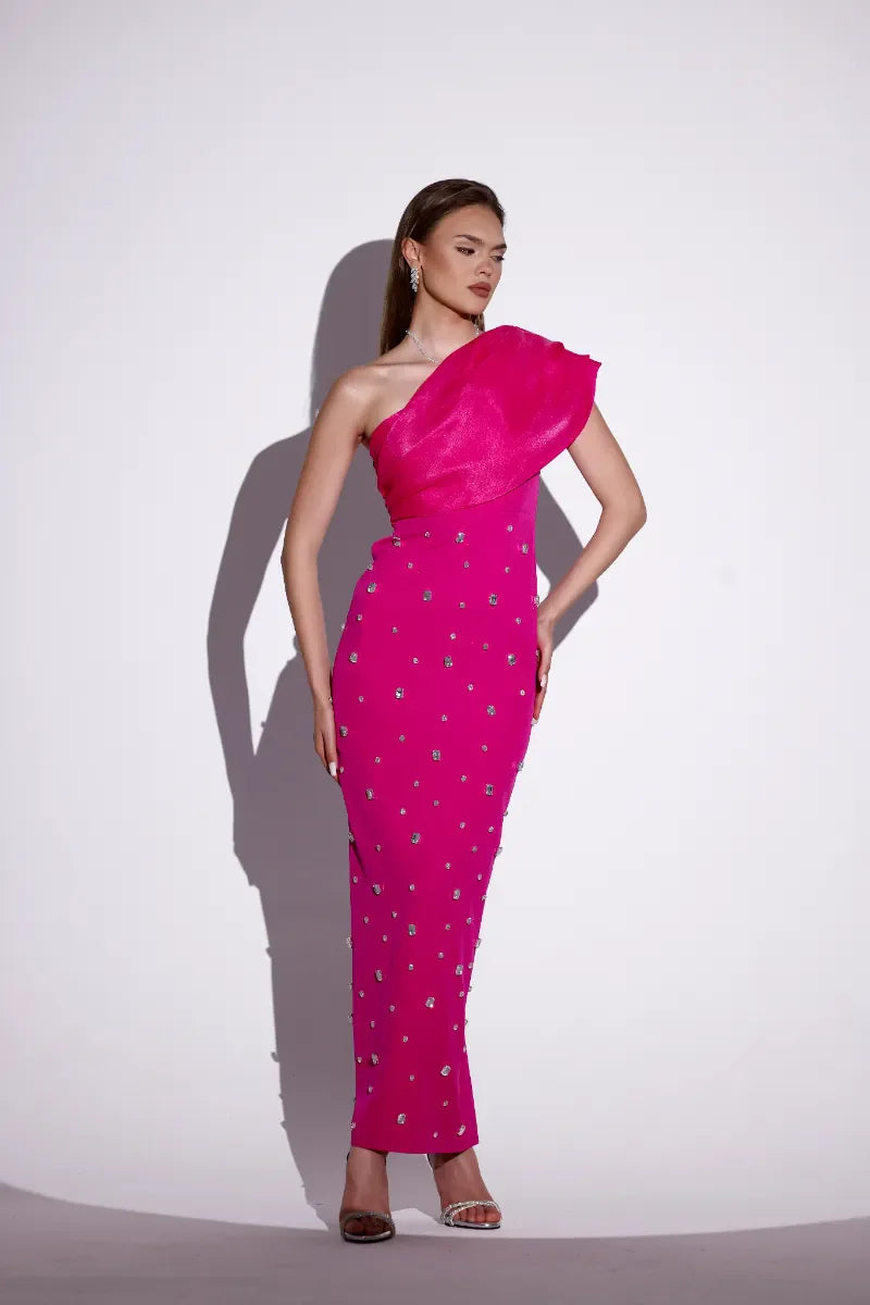 Chic Pink Party Dress for Women | Stylish Western Outfit Delhi