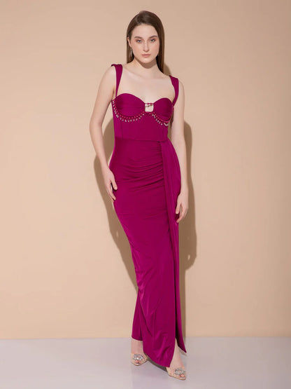 Chic Pink Party Dress
